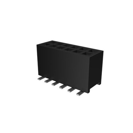 Fci Headers & Wire Housings 1.27X1.27Mm Btb, Smt 50 Pos, Recept, Tub 20021321-00050T4LF